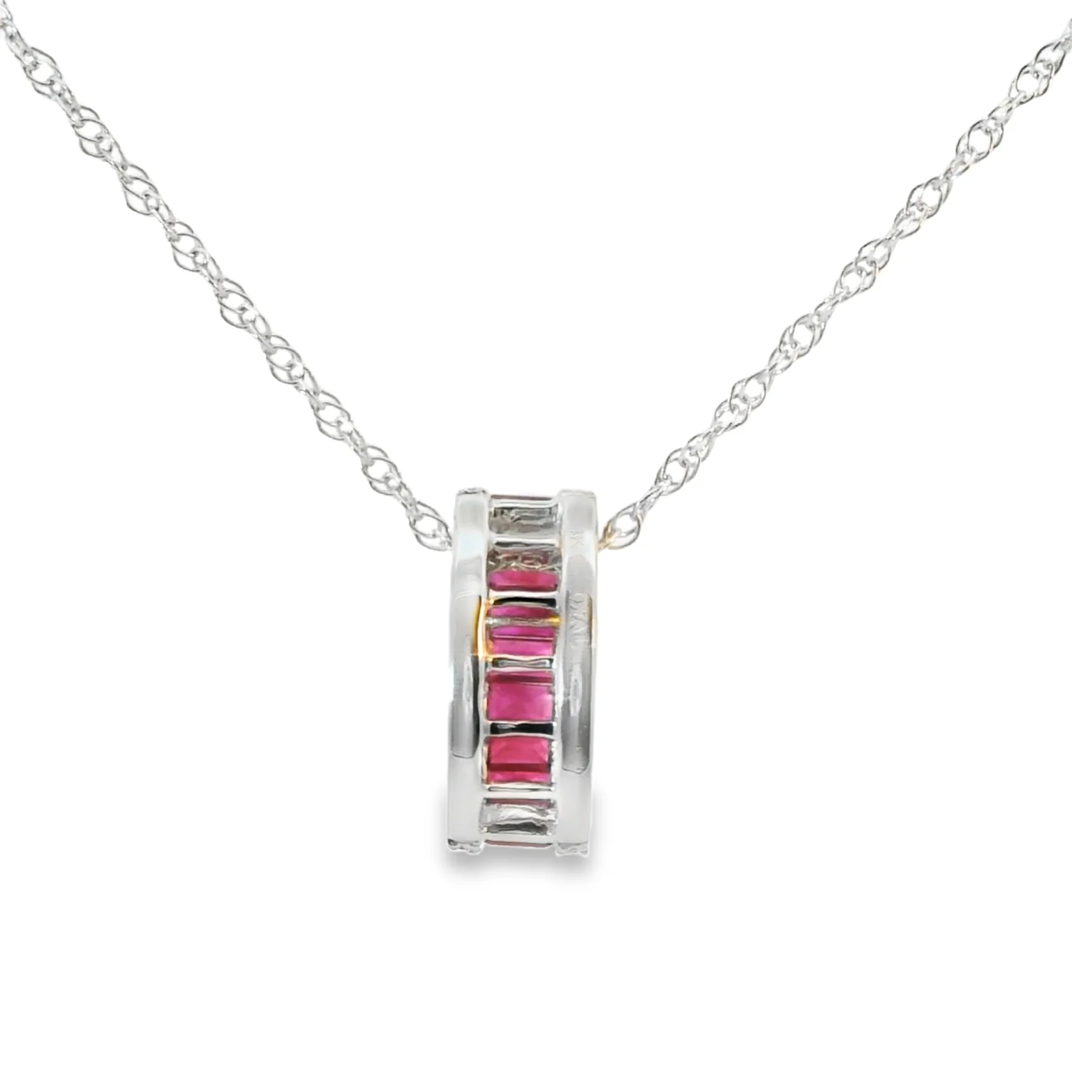Ruby and Diamond Pendant - Image 3