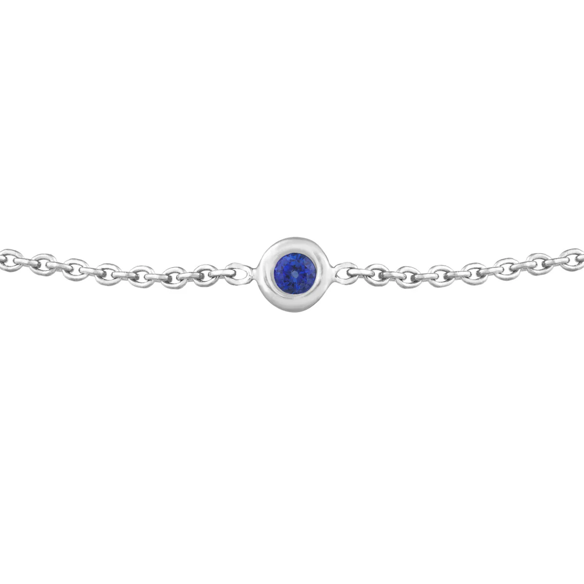 Sapphire Bezel Bracelet - Image 3