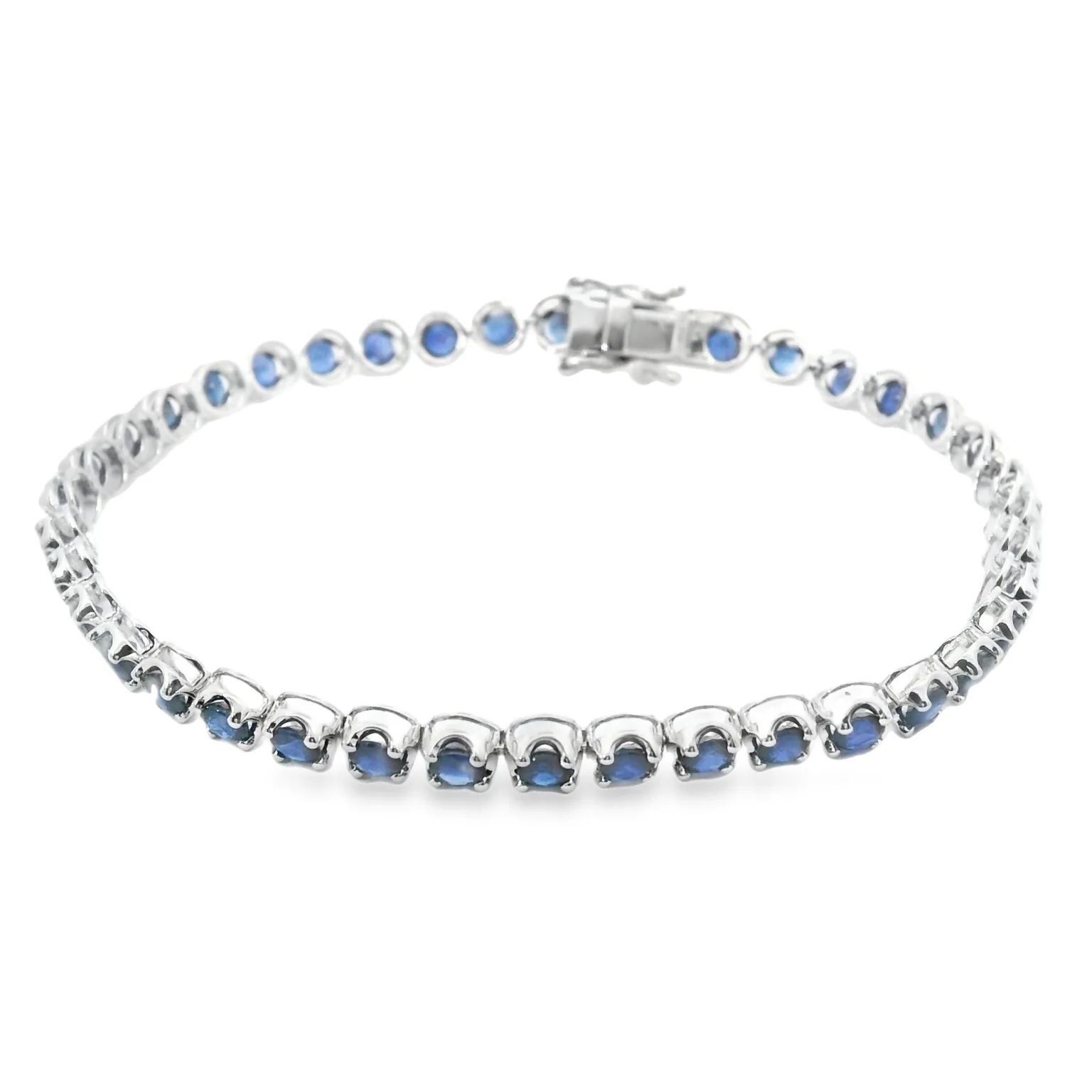Sapphire Tennis Bracelet - Image 3