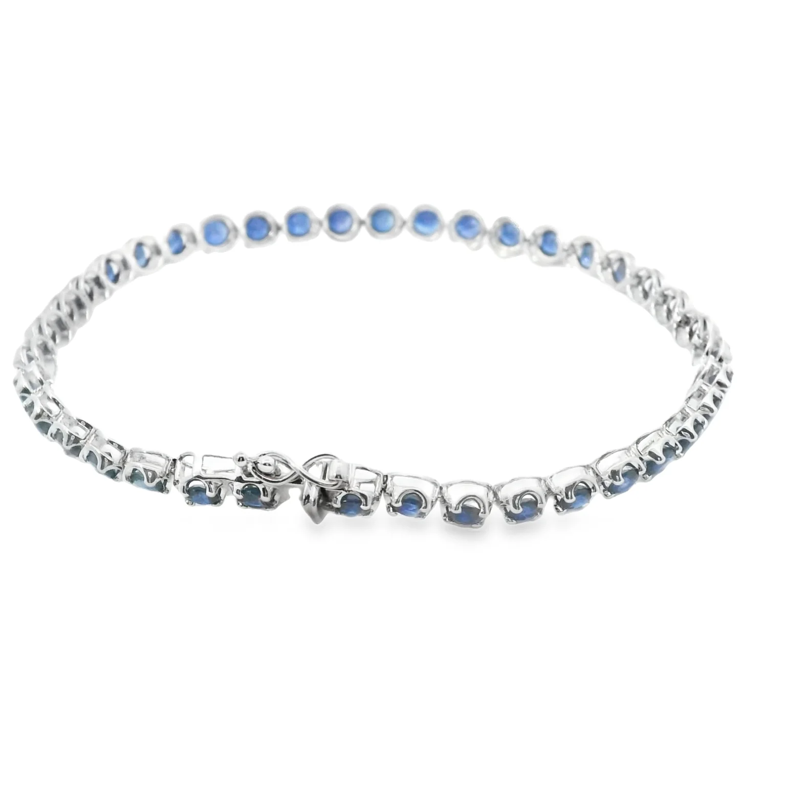 Sapphire Tennis Bracelet - Image 4