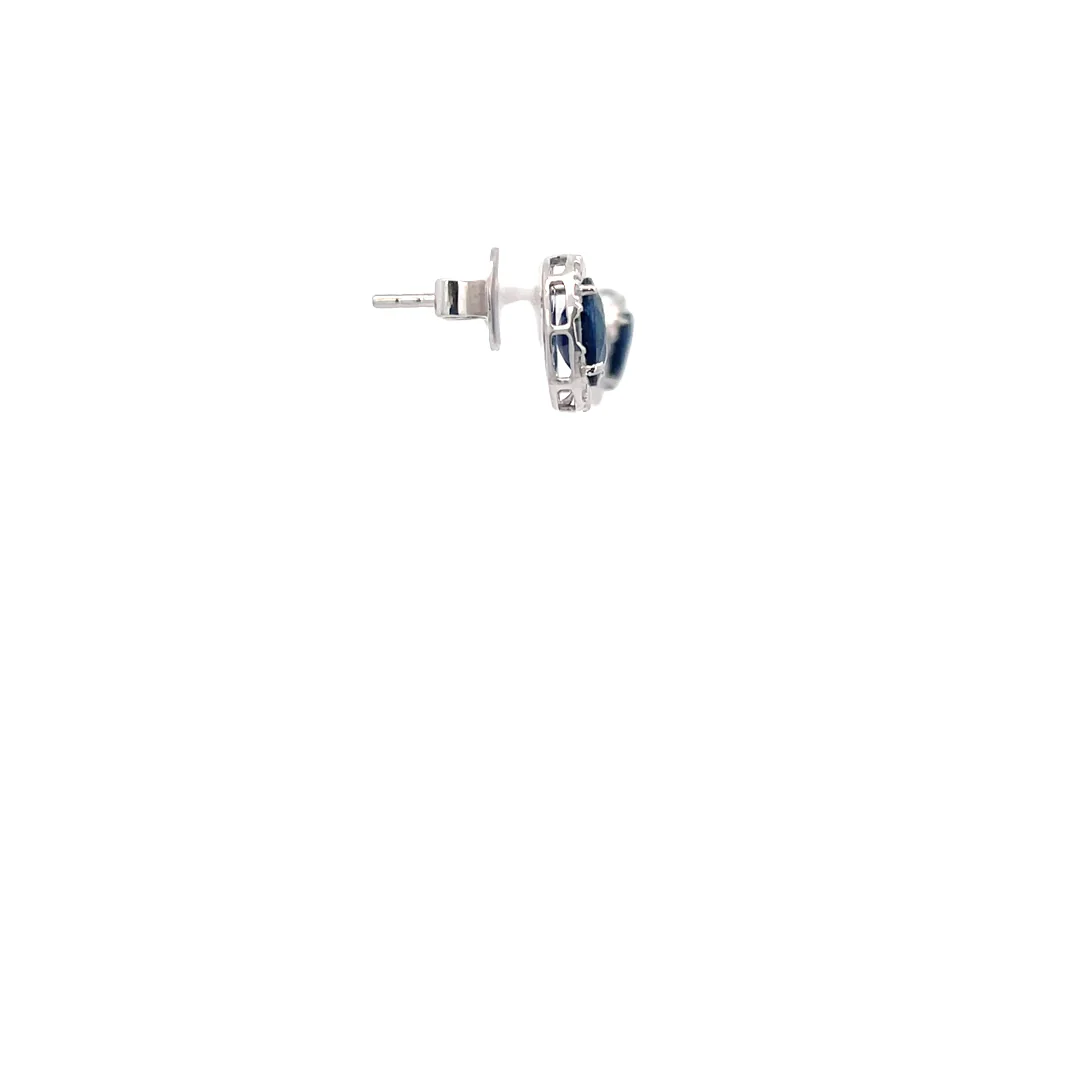 Sapphires and Diamonds Studs - Image 3