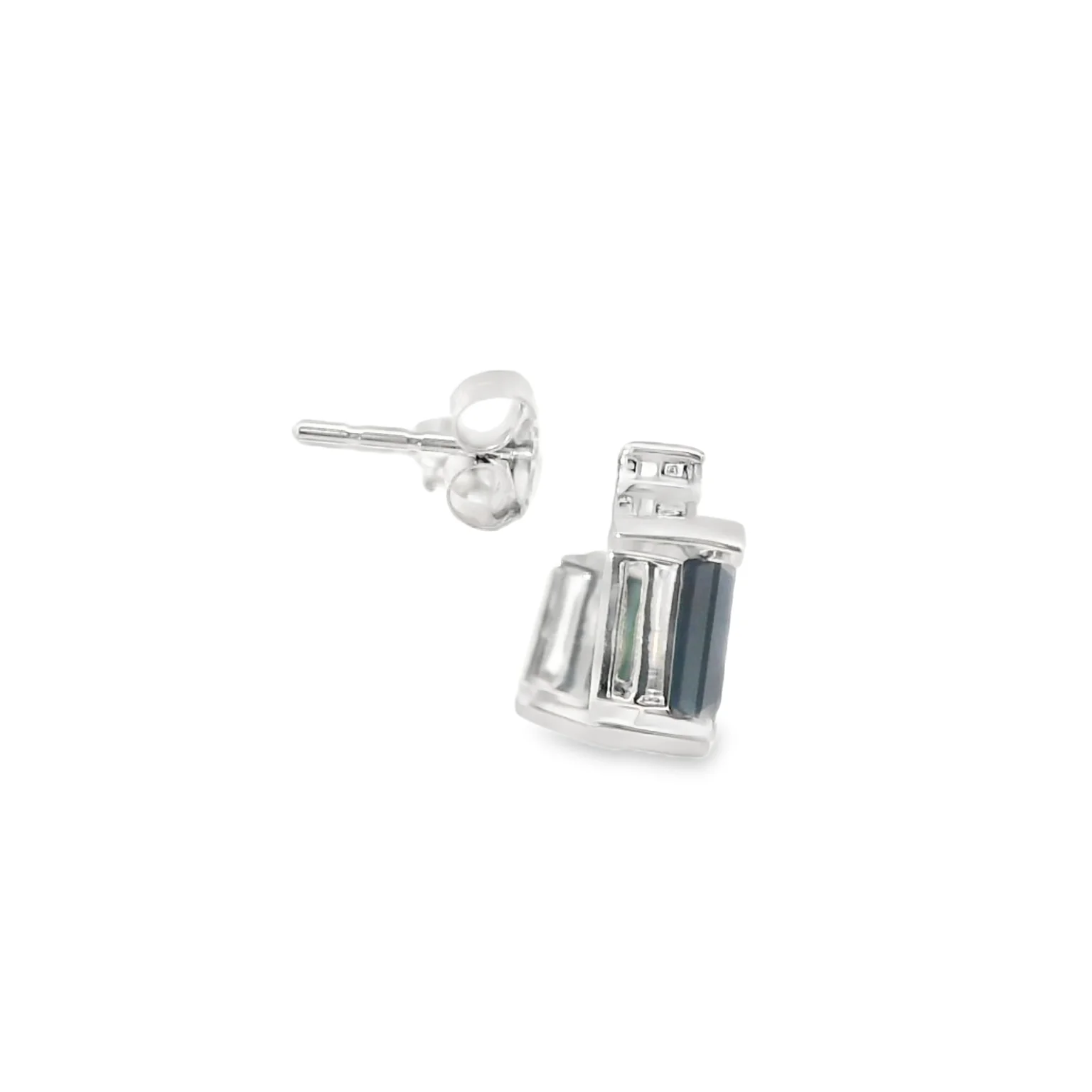 Sapphires and Diamonds Studs - Image 4