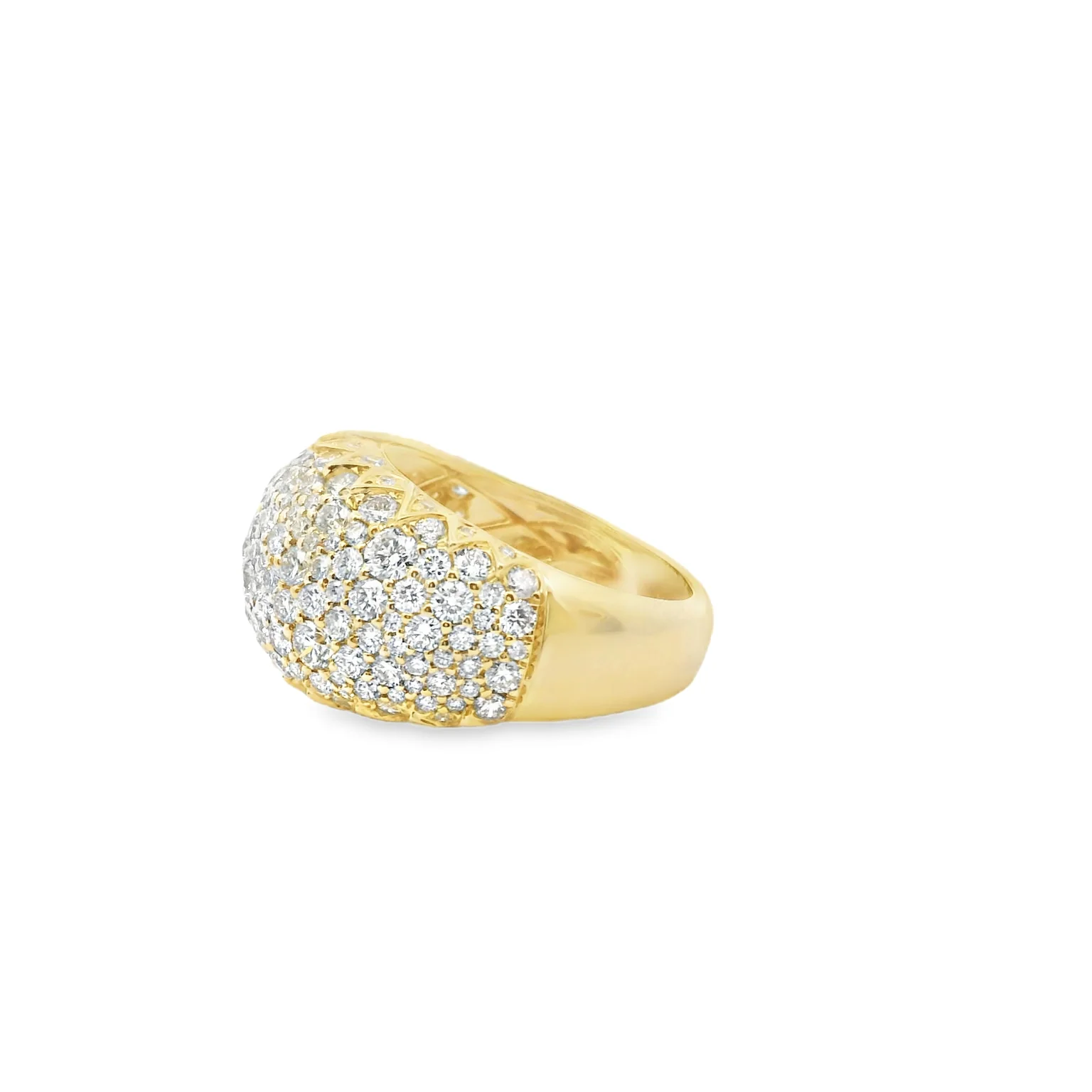 Scatter Pave Dome Ring - Image 2