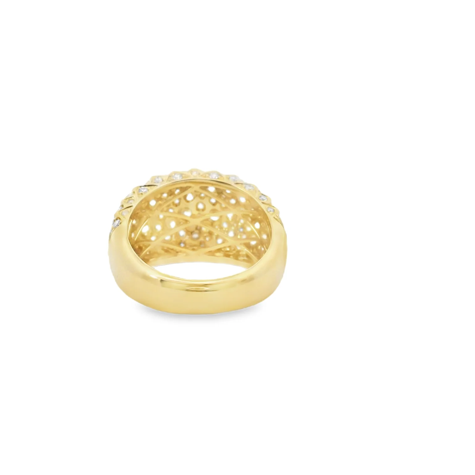 Scatter Pave Dome Ring - Image 3