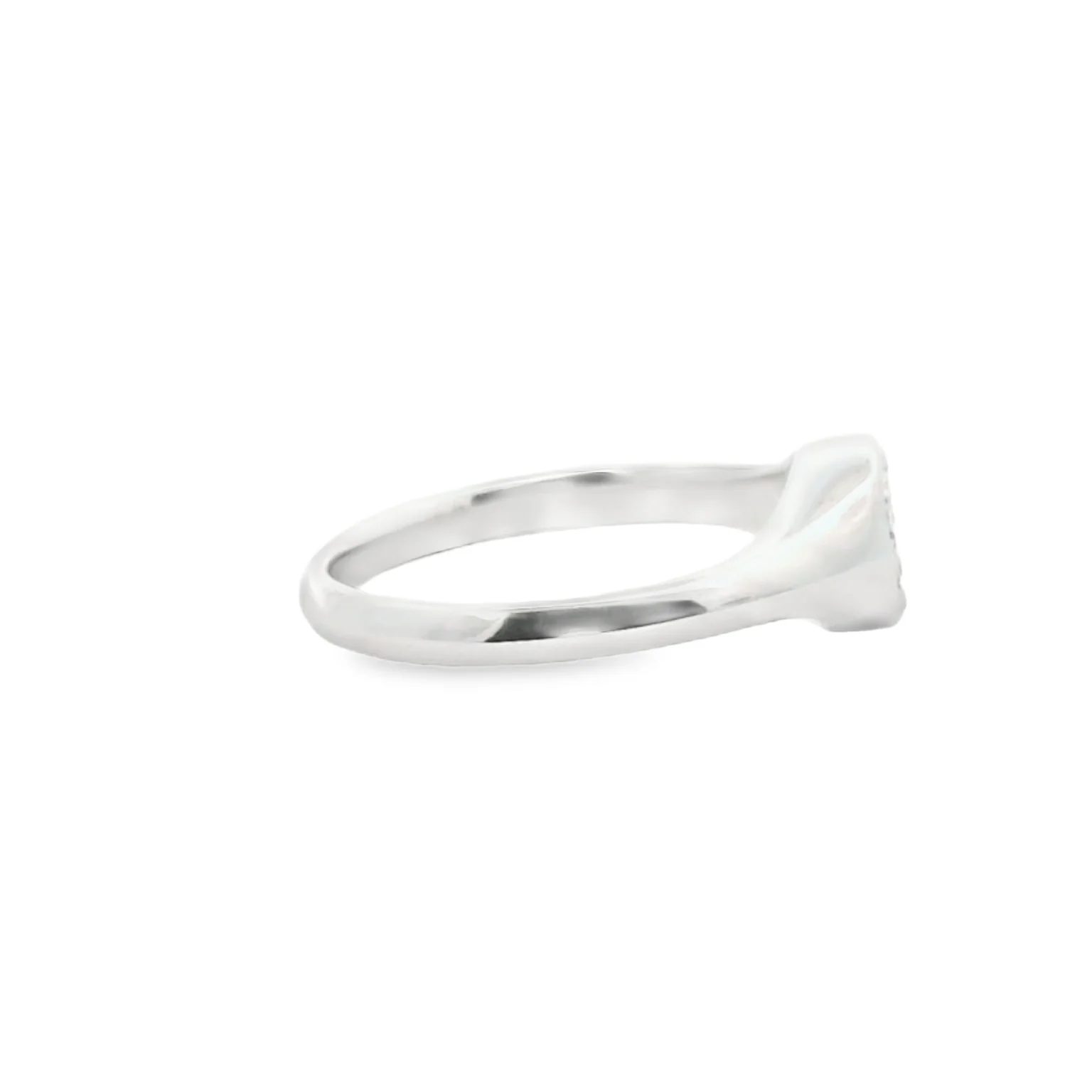 Signet Diamond Cluster Ring - Image 4