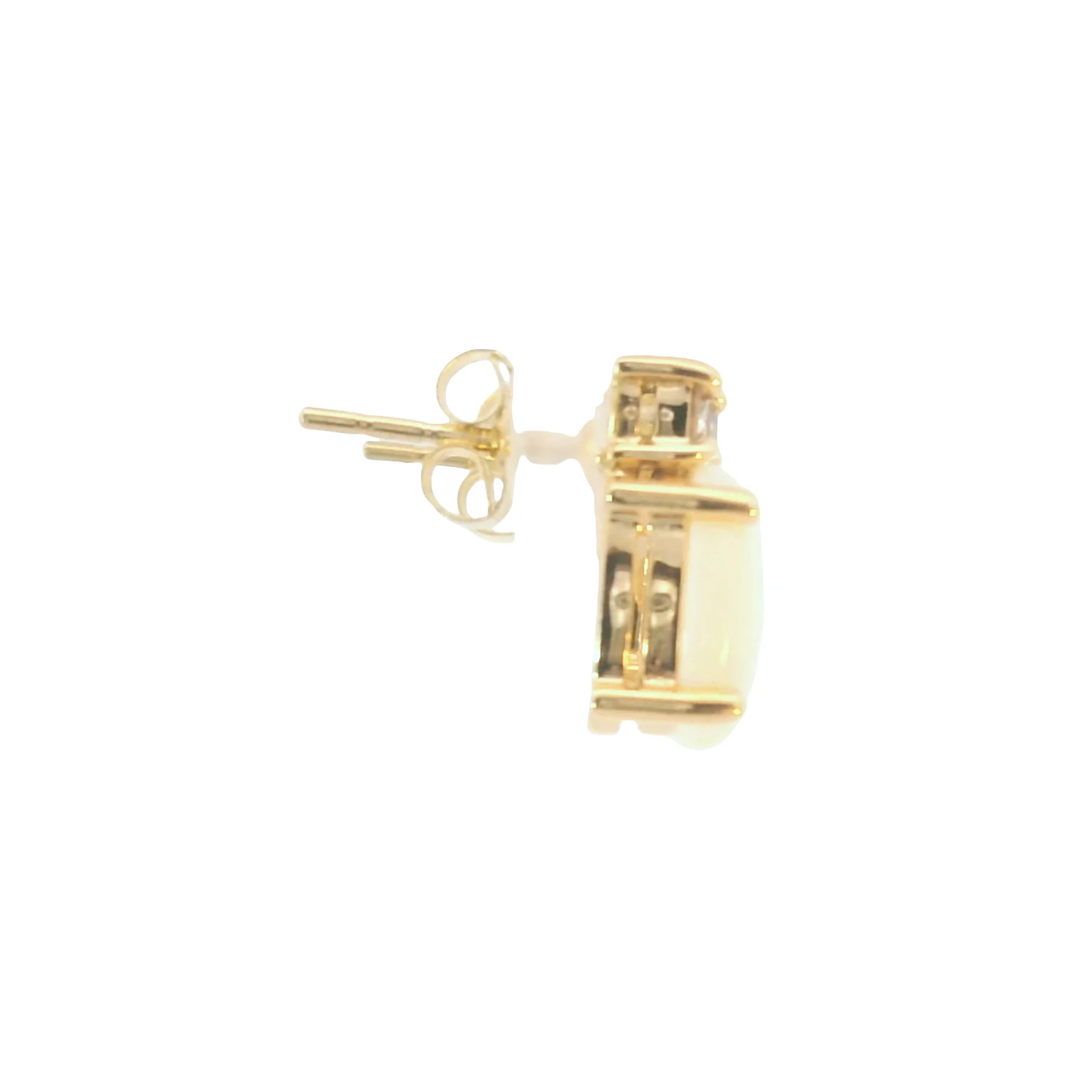 Studs with Opals and Diamonds - Image 4