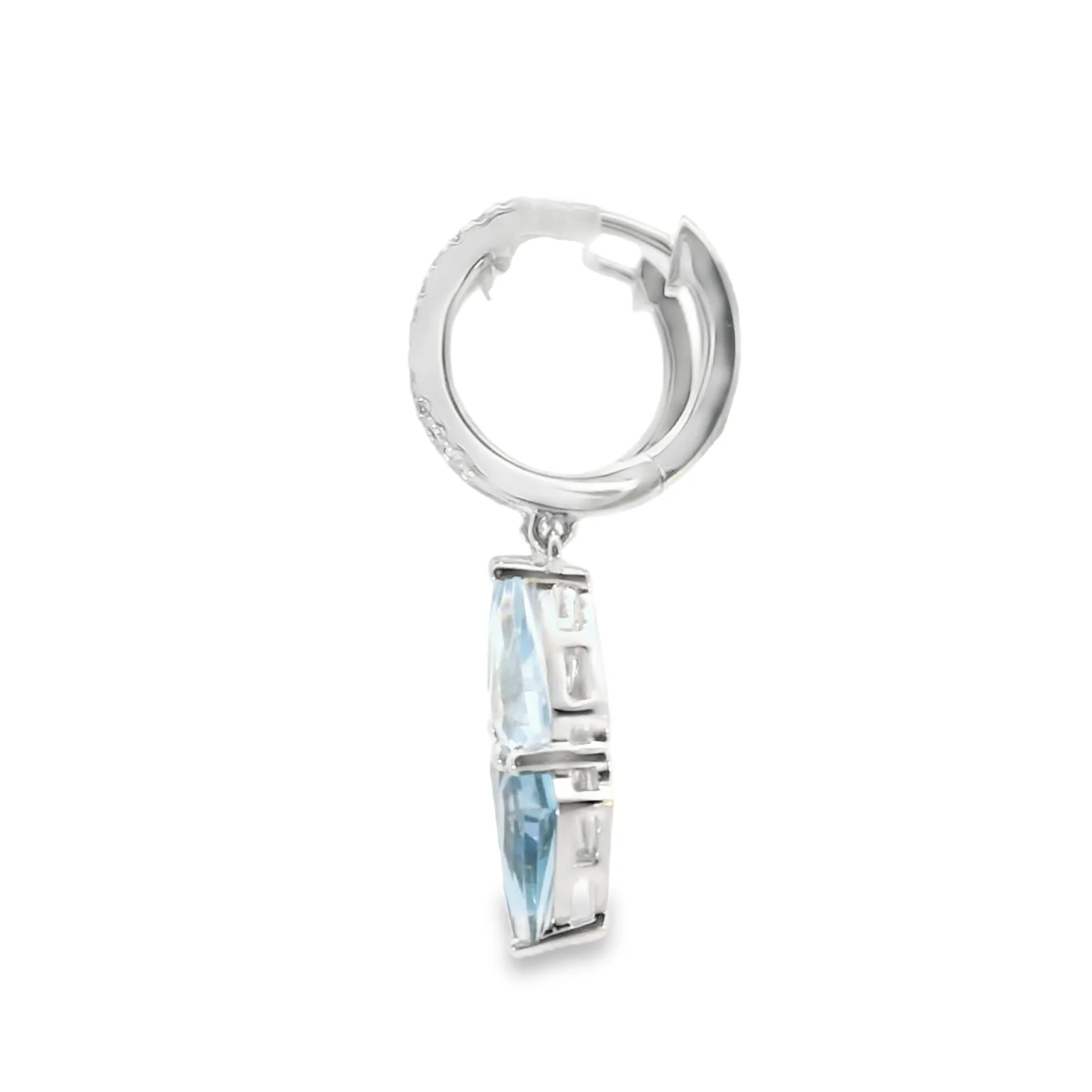 Swiss and London Blue Topaz Earrings - Image 2