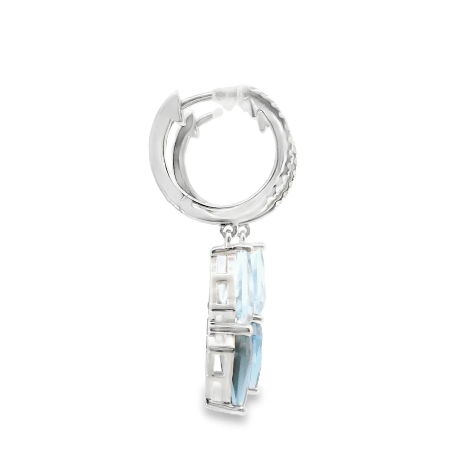 Swiss and London Blue Topaz Earrings - Image 4