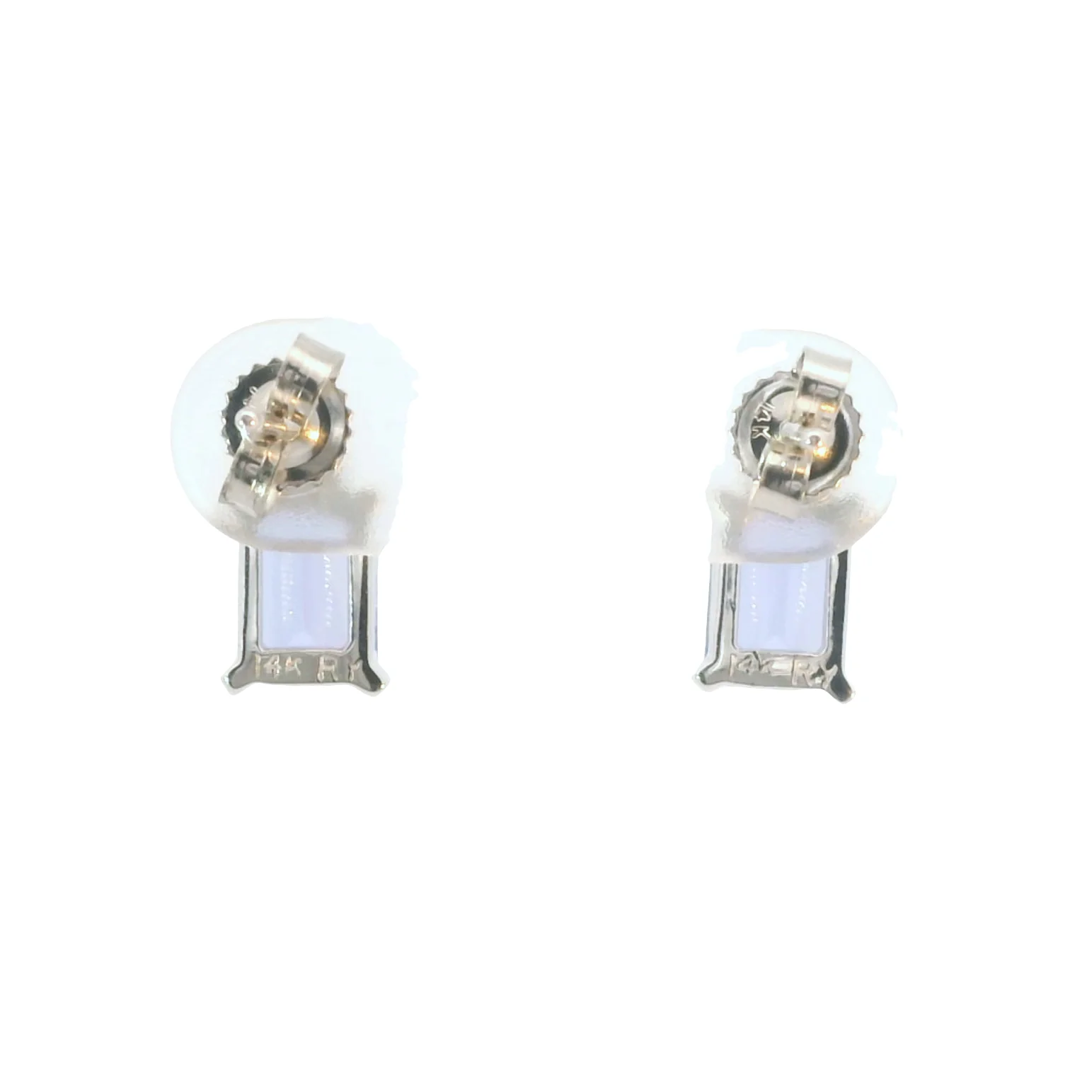 Tanzanite and Diamond Studs - Image 3