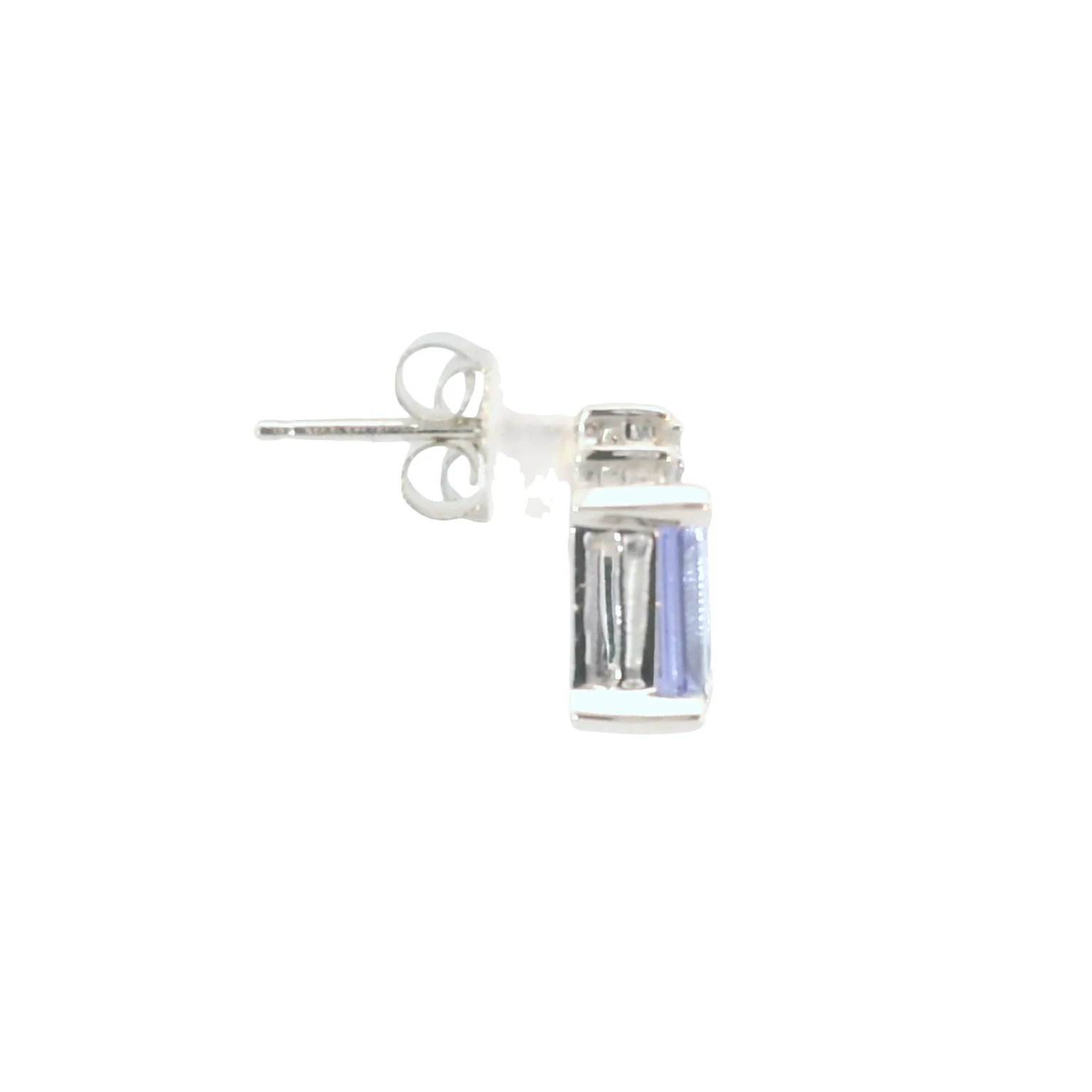Tanzanite and Diamond Studs - Image 4