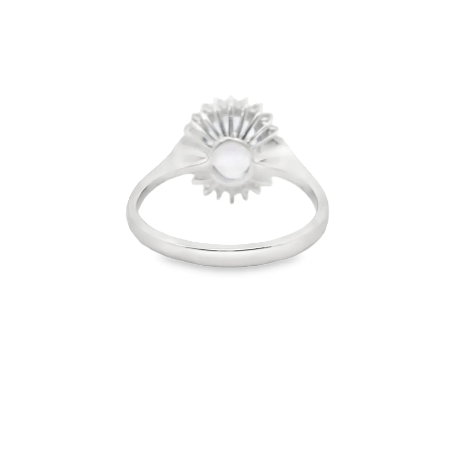 Tanzanite Ring with Diamond Halo - Image 3