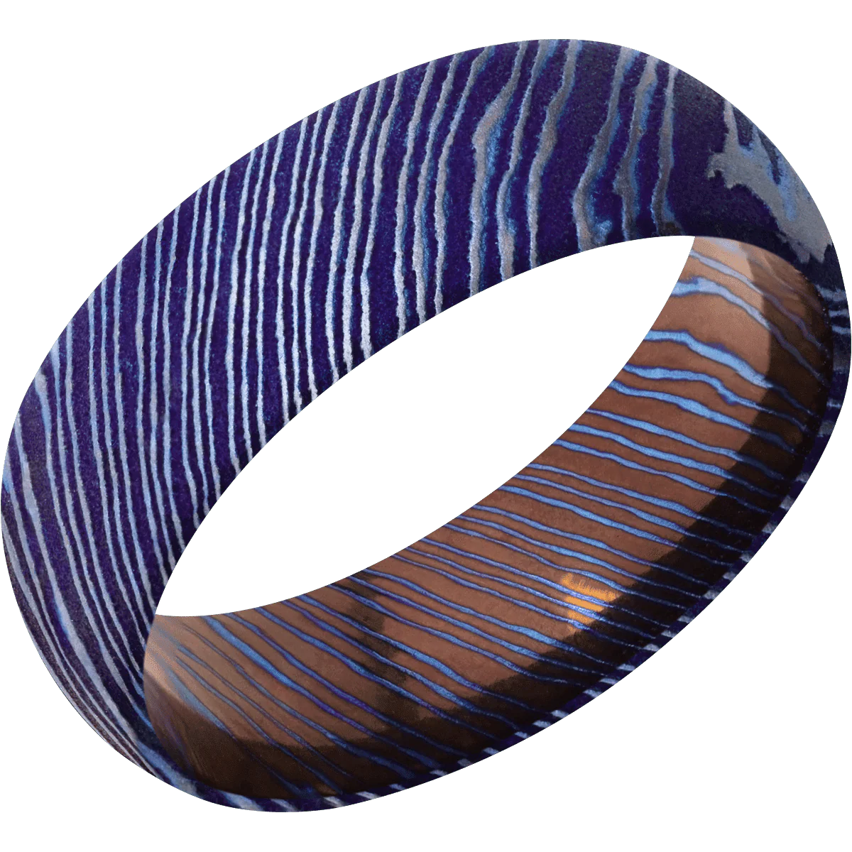 Titanium Damascus + Satinetched Finish - Image 2