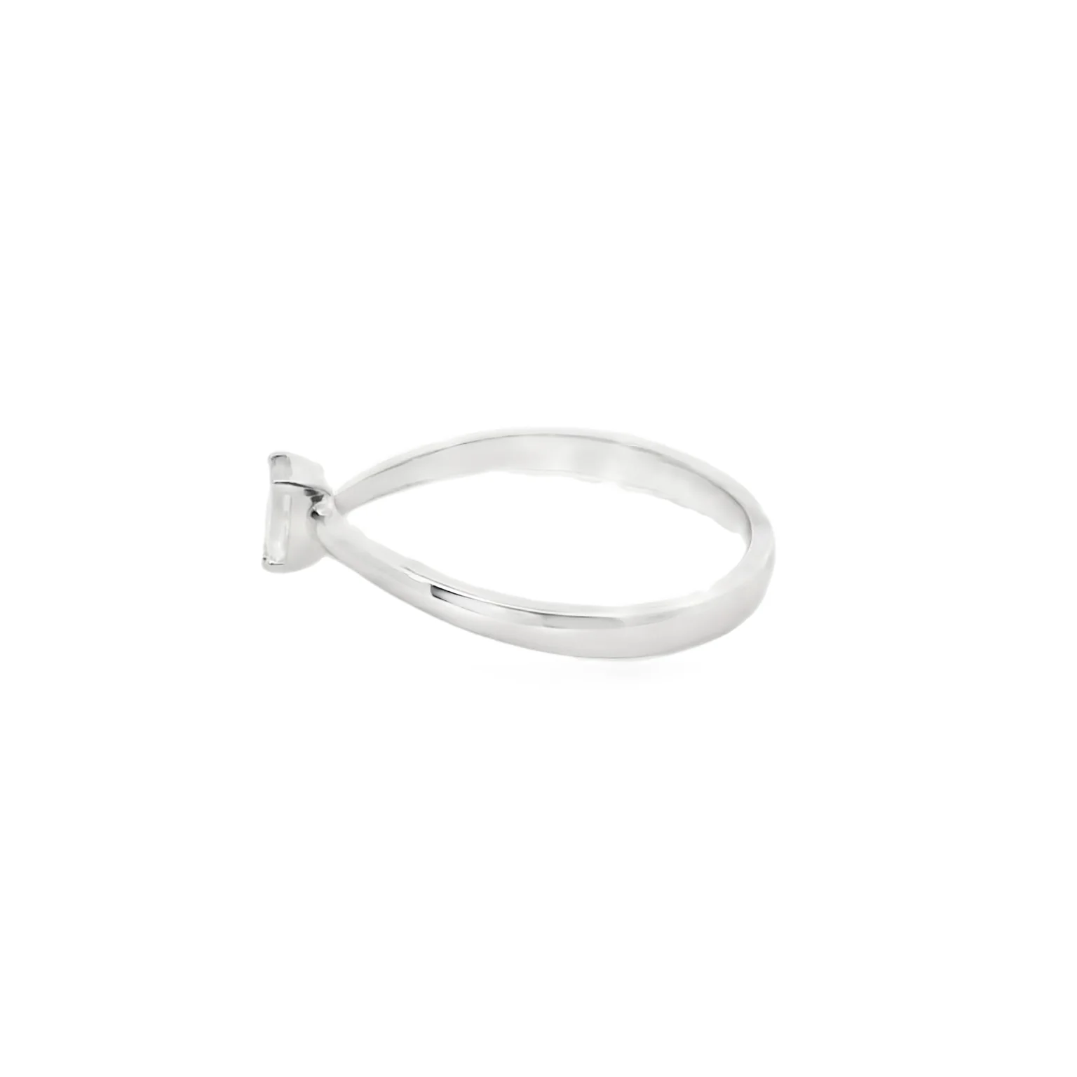 Two Stone Wave Ring - Image 4