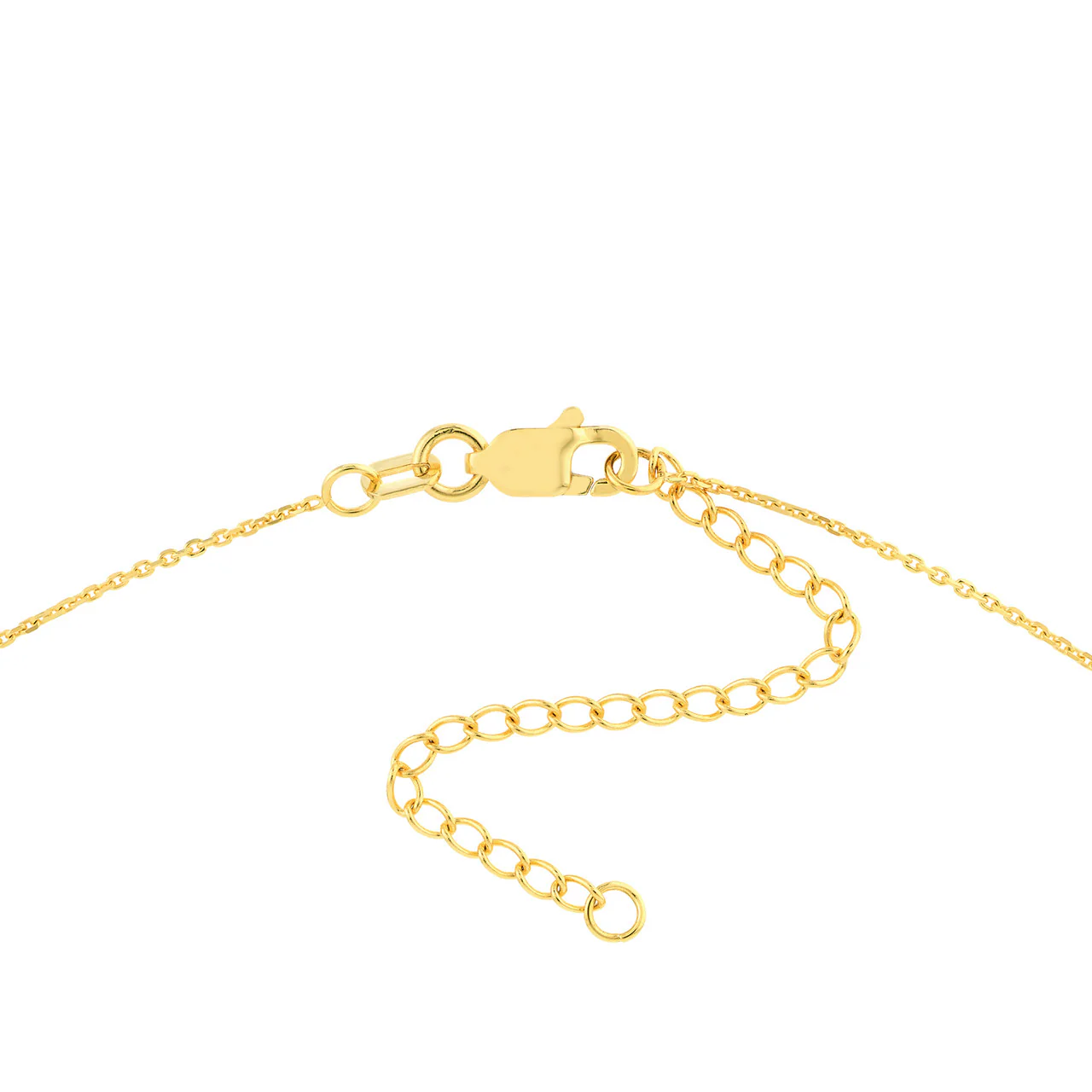 Two Tone Bar Station Necklace - Image 4