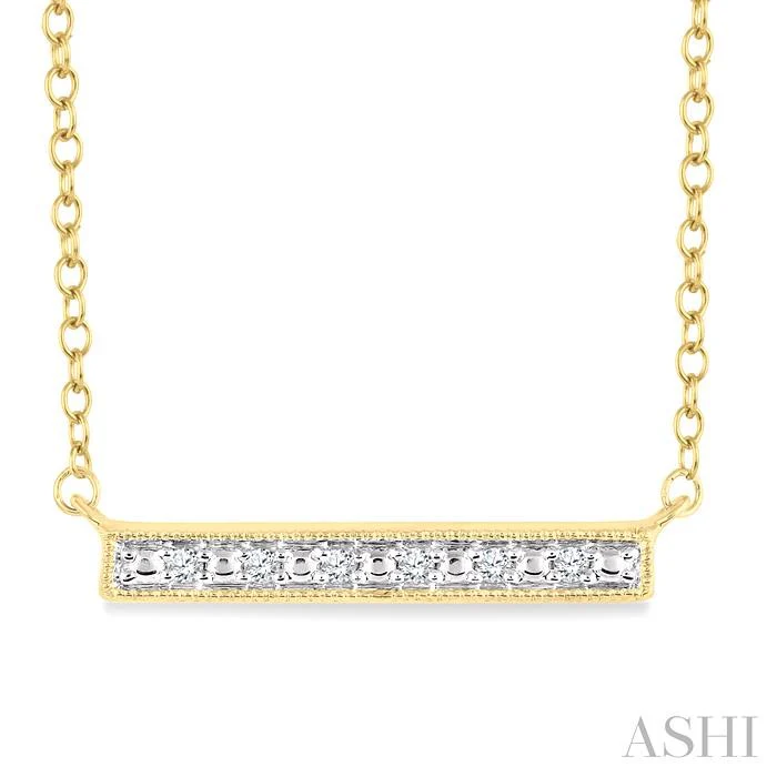 Vermeil Bar Pendant - Image 3
